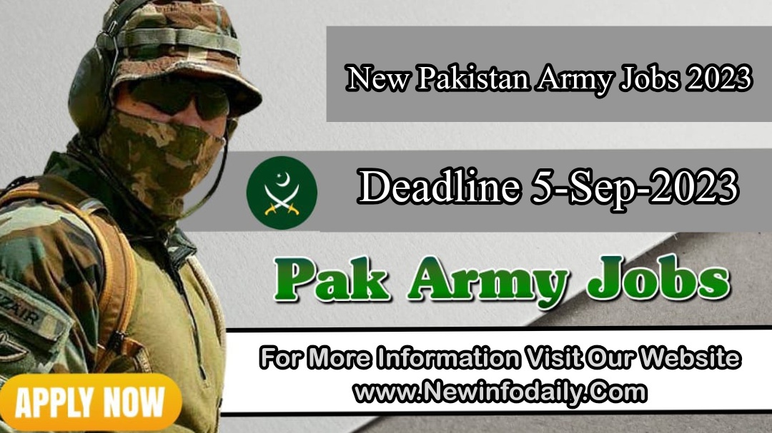 New Pak Army Jobs 2023