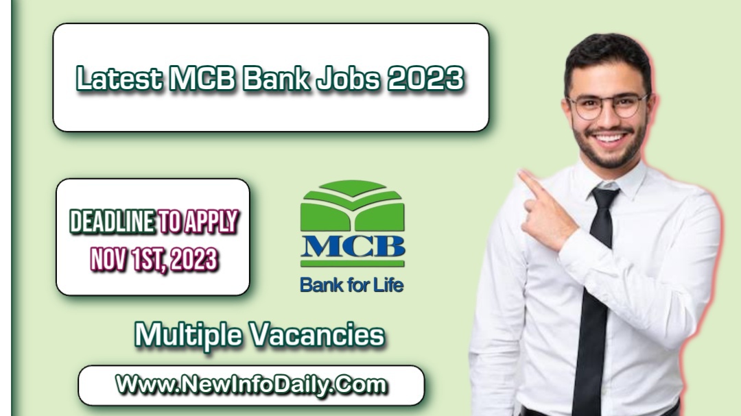 Latest MCB Bank Jobs 2023