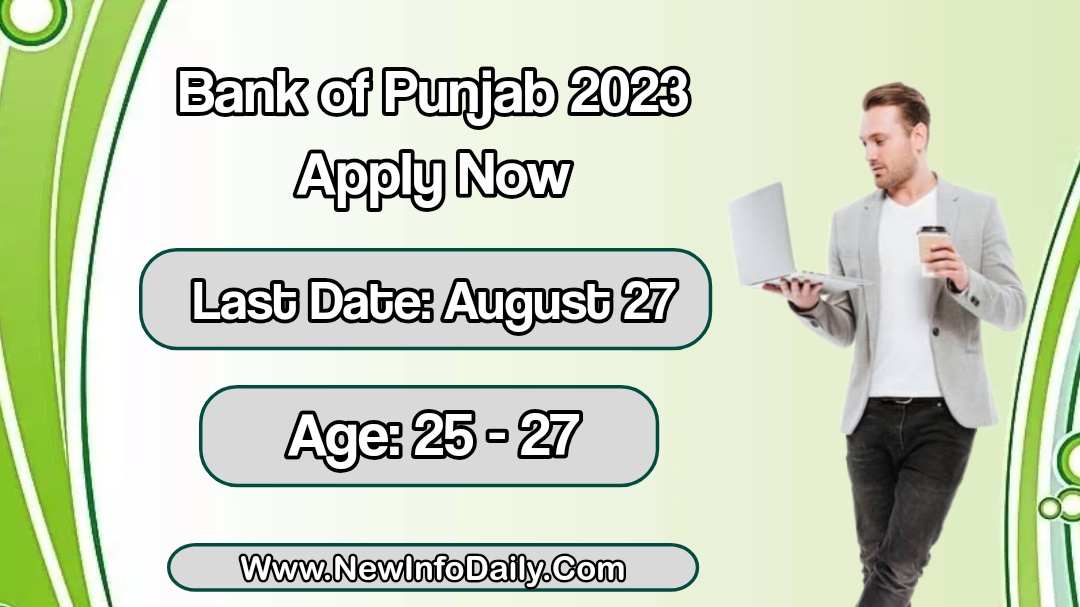 Bank of Punjab Jobs 2023- Apply Now!